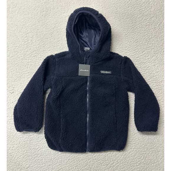 NWT* Eddie Bauer Boys Quest Fleece Sherpa Size XS - Picture 1 of 8